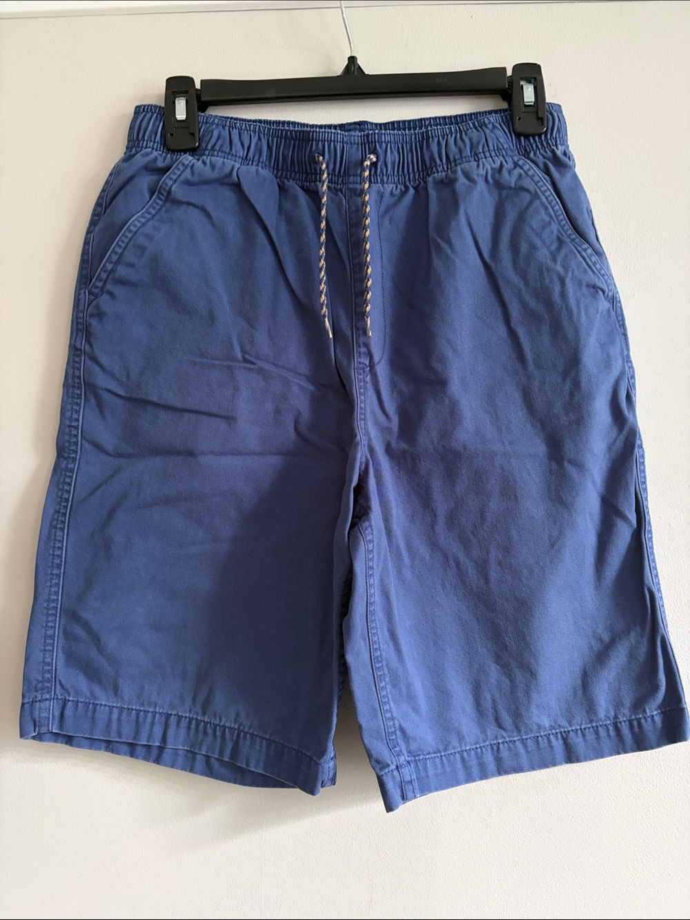 First Wave Boys Navy Blue Drawstring Shorts